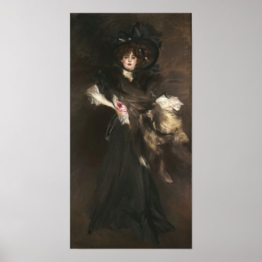 Boldini - Miss Lantelme Poster (Voorkant)