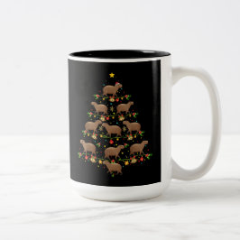Boldog Karacsonyt Hongaars Vrolijk Kerstcadeau Tweekleurige Koffiemok