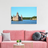 Boldt Castle Canvas Afdruk (Insitu (Woonkamer))
