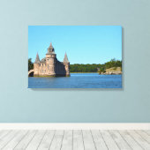 Boldt Castle Canvas Afdruk (Insitu (Houten vloer))