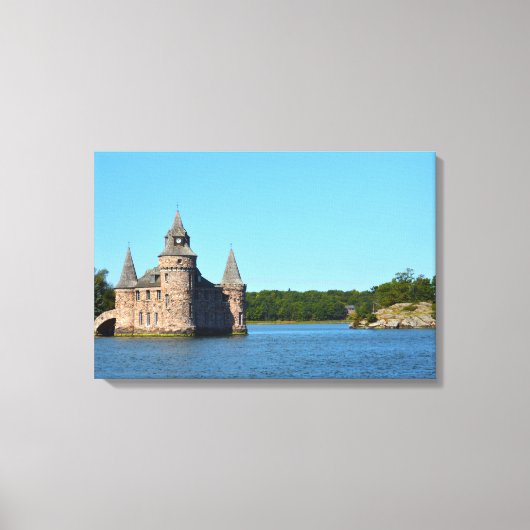 Boldt Castle Canvas Afdruk (Voorkant)