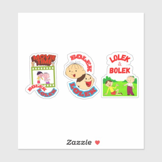 BOLEK EN LOLEK STICKER (Vel)