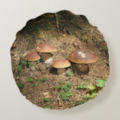 boletus rond kussen (Achterkant)
