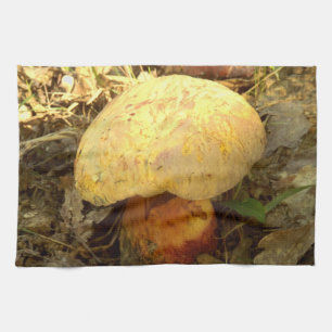 Boletus torosus Serviette de thé aux champignons