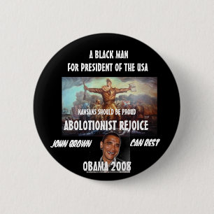 BOLITIONIST - RECHTSPELD RONDE BUTTON 5,7 CM