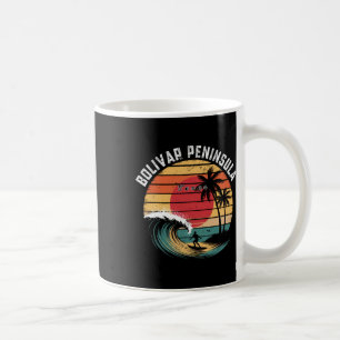Bolivar schiereiland Texas strand surfen Koffiemok
