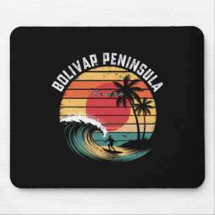 Bolivar schiereiland Texas strand surfen Muismat