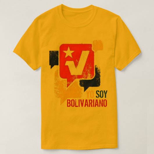 BOLIVARIANO T-SHIRT (Design voorkant)