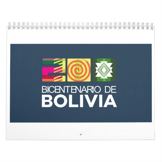 Bolivia 200 años libres kalender (Hoes)