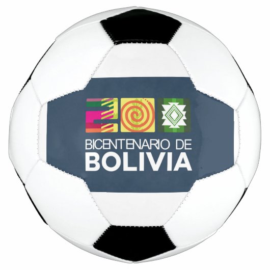 Bolivia 200 años libres voetbal (Voorkant)
