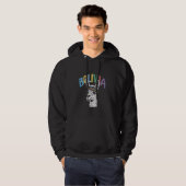Bolivia Alpaca Boliviaanse Llama Alpaca Dierenvrie Hoodie (Voorkant volledig)