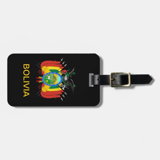 Bolivia* Bagage Label (Voorkant horizontaal)