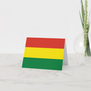 Bolivia (Bolivia) vlag Kaart