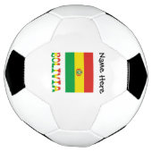 Bolivia Boliviaanse vlag gepersonaliseerd Voetbal (Gedraaid)