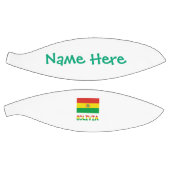 Bolivia Boliviaanse vlag groen gepersonaliseerd Basketbal (Panelen)