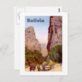 Bolivia Briefkaart (Voorkant / Achterkant)