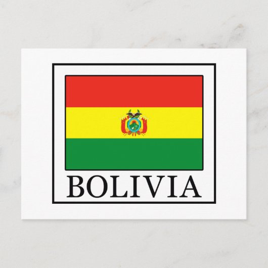 Bolivia Briefkaart (Voorkant)