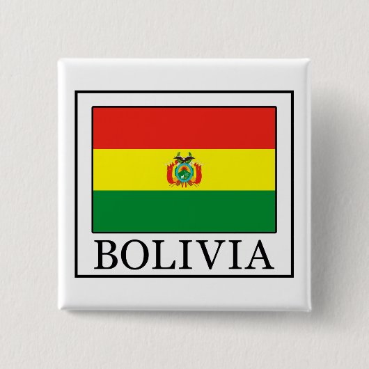 Bolivia Button (Voorkant)