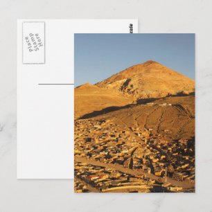 Bolivia Cerro Rico Berg in Potosi Briefkaart