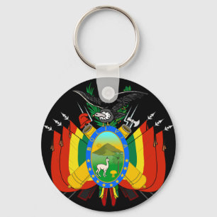 bolivia embleem sleutelhanger