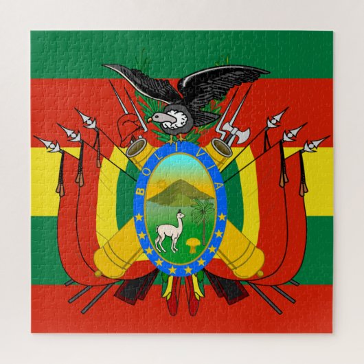 bolivia emblème puzzle (Vertical)