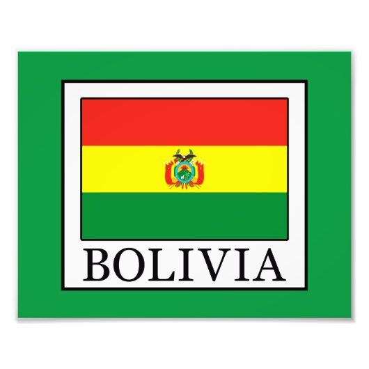 Bolivia Foto Afdruk (Voorkant)
