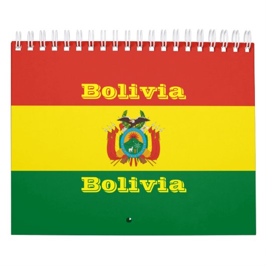 Bolivia Kalender (Hoes)