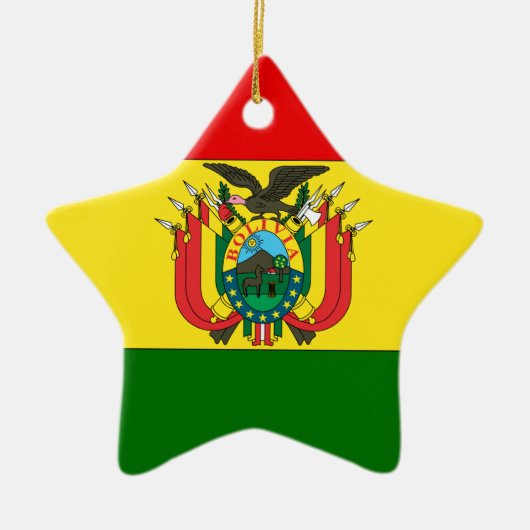 Bolivia Keramisch Ornament (Voorkant)