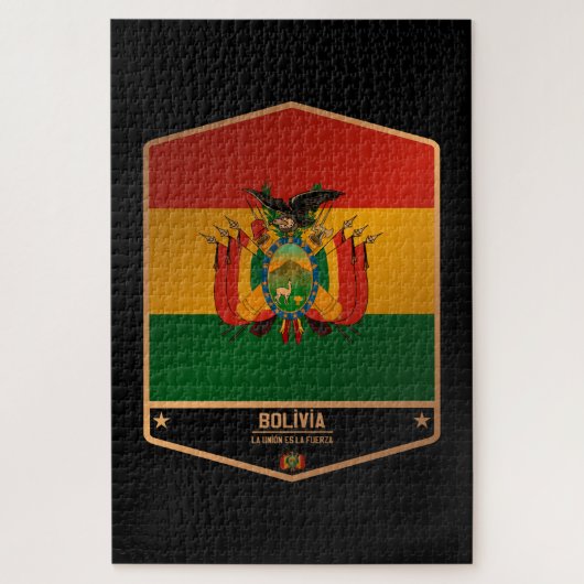 Bolivia Legpuzzel (Verticaal)