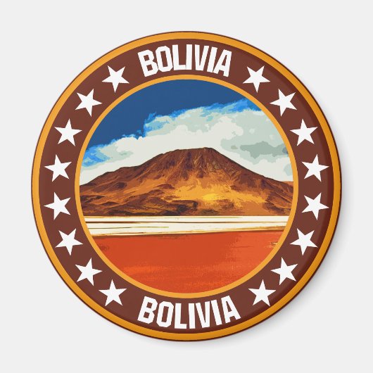 Bolivia Magneet (Voorkant)