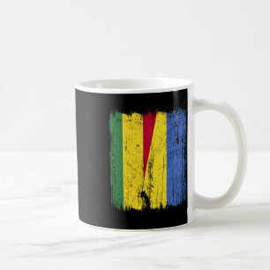 Bolivia Oekraine Halve Vlag Boliviaanse Oekraïense Koffiemok