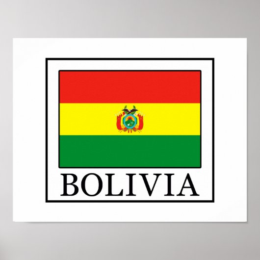 Bolivia Poster (Voorkant)