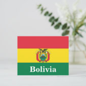  Bolivia Reistoerisme Briefkaart (Staand voorkant)