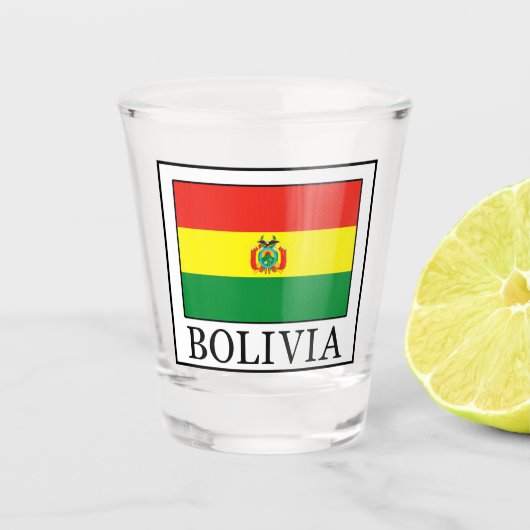 Bolivia Shot Glas (Voorkant)