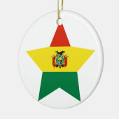 Bolivia ster keramisch ornament (Links)