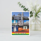 Bolivia - Sucre - Mozaïek - Briefkaart (Staand voorkant)