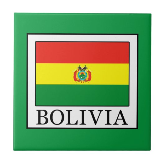 Bolivia Tegeltje (Voorkant)