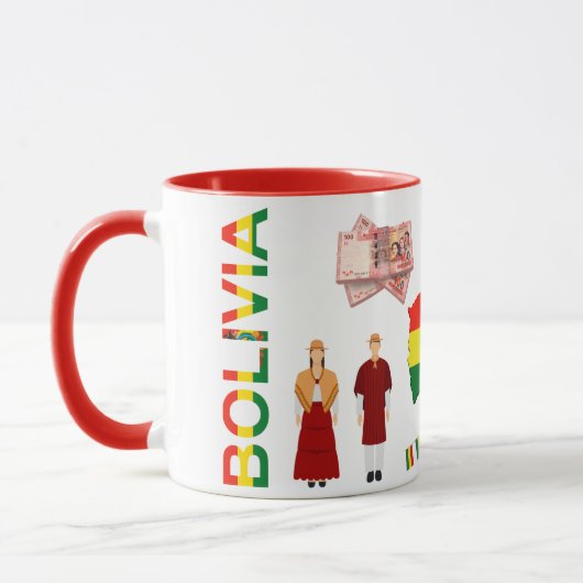 Bolivia Travel Mug – Explore the Heart of the Ande (Gauche)