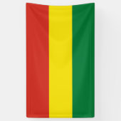 Bolivia vlag banner (Verticaal)