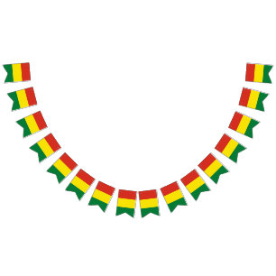 Bolivia vlag brander vlaggetjes