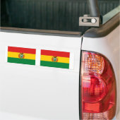 Bolivia vlag bumpersticker (Op Truck)