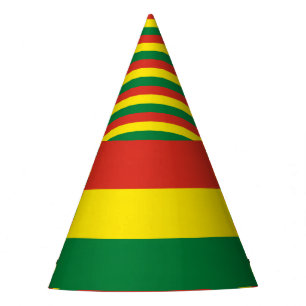 Bolivia vlag feesthoedjes