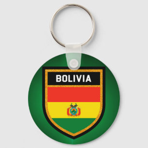 Bolivia vlag sleutelhanger