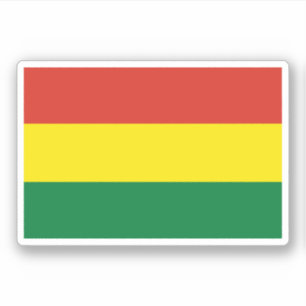 Bolivia vlag sticker
