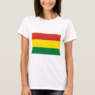 Bolivia vlag t-shirt