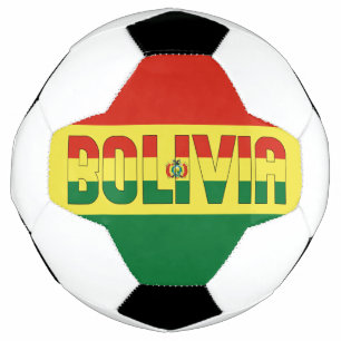 Bolivia Vlag Tricolor Patriotic  Voetbal