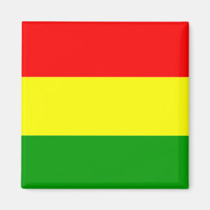 Bolivia: vlag van koelkast magnet van Bolivia Magneet