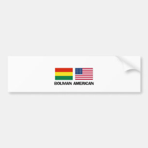 Boliviaans Amerikaans Bumpersticker