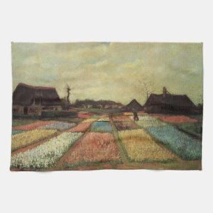 Bollenvelden door Vincent van Gogh Theedoek