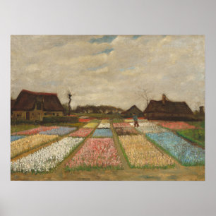 Bollenvelden – Van Gogh Bloemenlandschap Poster